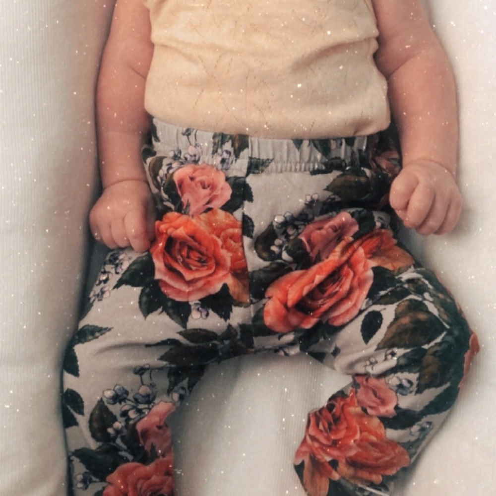 Antique Floral Leggings